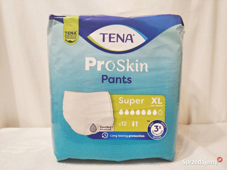 TENA Super XL Majtki chłonne pieluchomajtki Warszawa