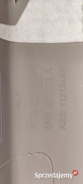 VW TIGUAN ALLSPACE OSŁONA SŁUPKA LEWA 5NN867233A osobowe Listwy