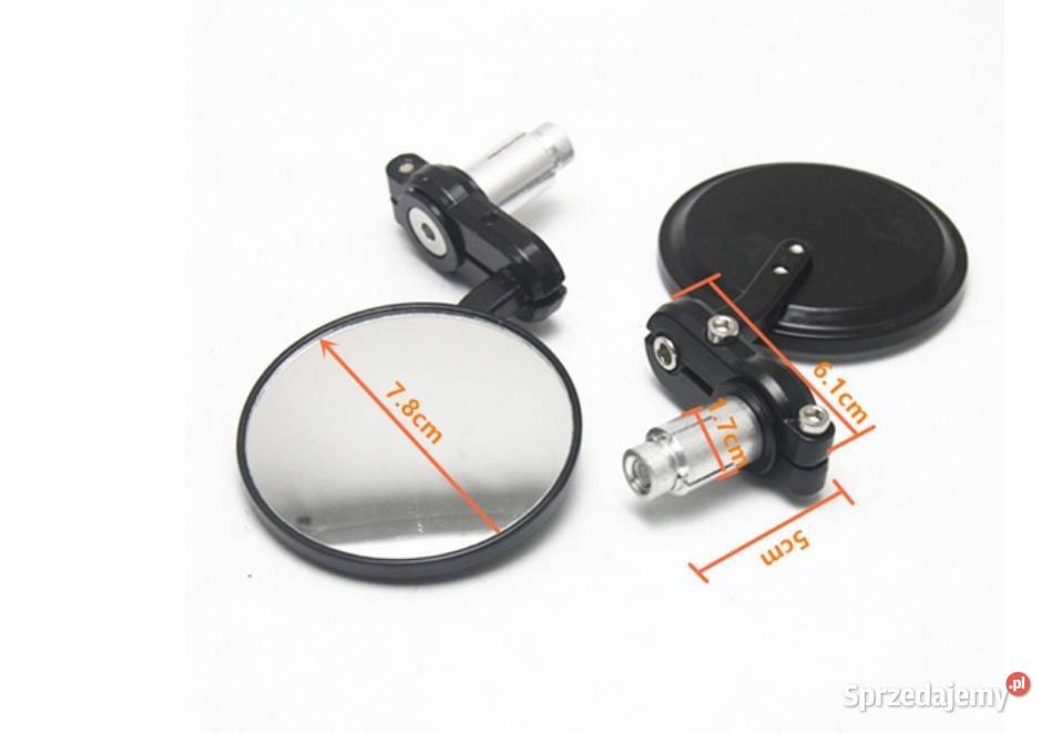 Lusterka motocyklowe wsteczne w kierownicę Sosnowiec