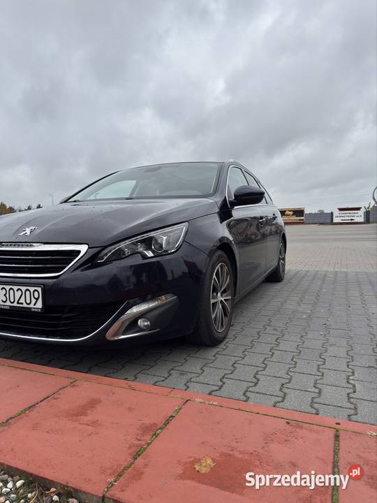 Peugeot 308 sw 16 ehdi Allure Full led Rok produkcji 2015 308 Wągrowiec