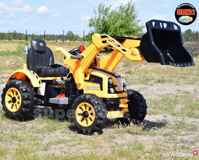MOCNY TRAKTOR Z ŁYŻKĄ KINGDOM 12V DWIE kujawsko-pomorskie Toruń