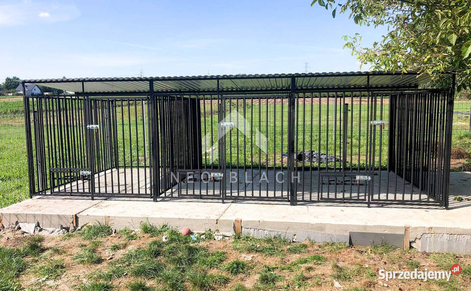 Kojec Psa 3w1 6x2m Klatka XXL 3 stanowiska NB129