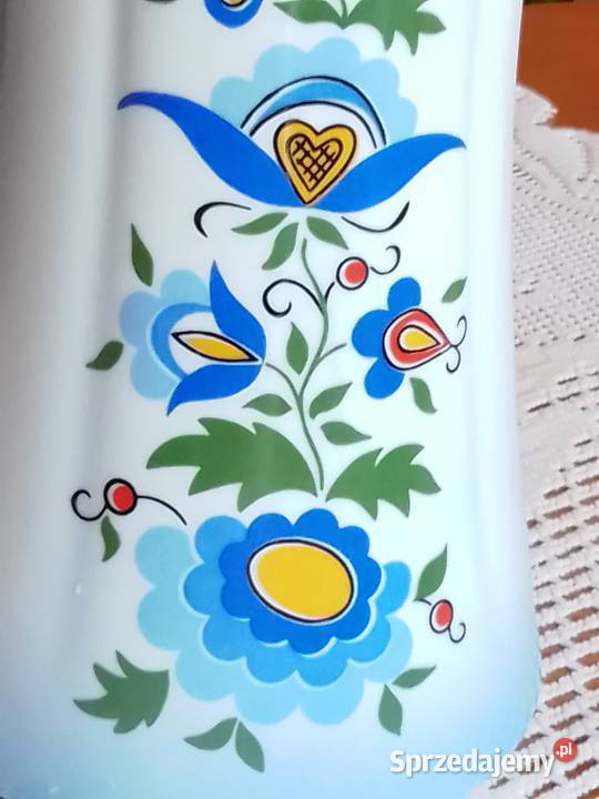 Wazon Lubiana z wzorem kaszubskim Sosnowiec