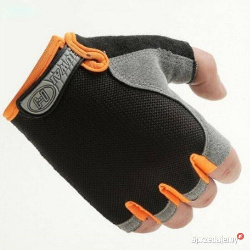 Sportowe rękawice rowerowe bez palcy Kaski i odzież Płock