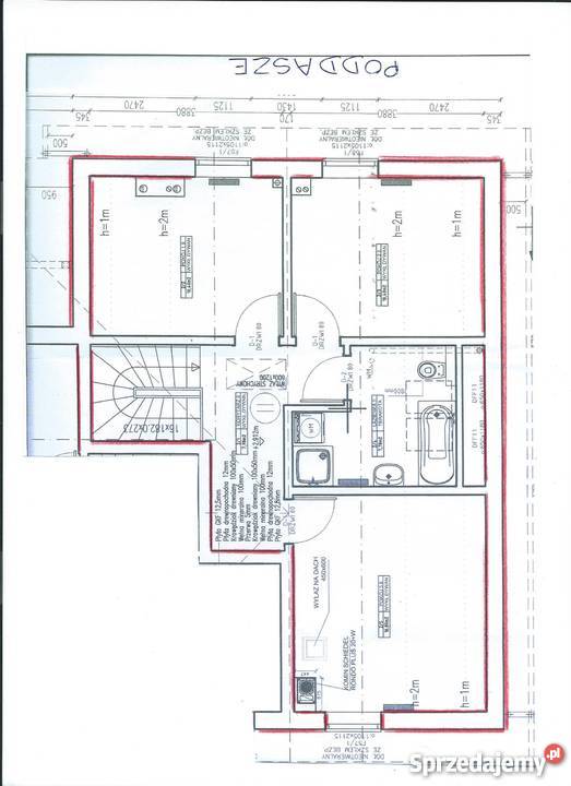 Połowę domu jednorodzinnego o 2 lokalach gazowe Domy Wódka
