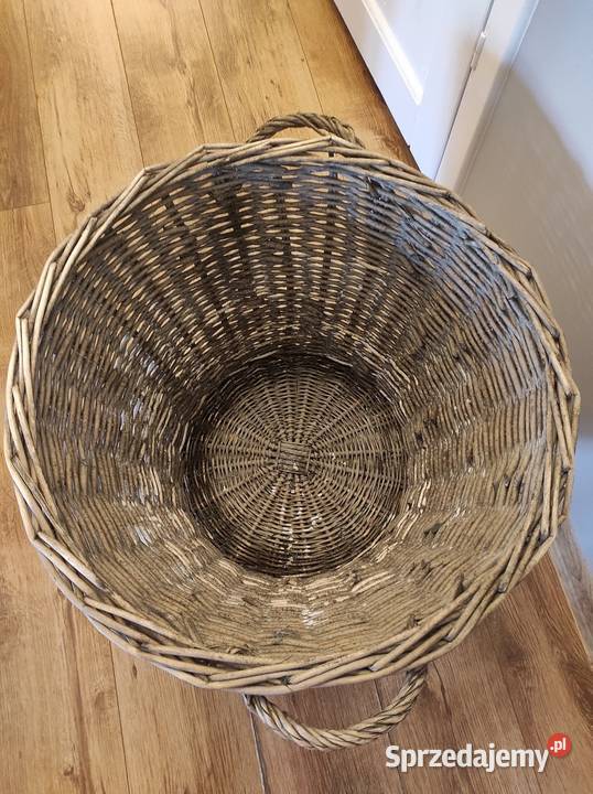 Kosz wiklinowy kosz na choinkę dolnośląskie Legnica
