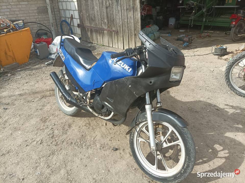 Suzuki rg 80 zarejestrowane na 50cc Am Chmiel Pierwszy