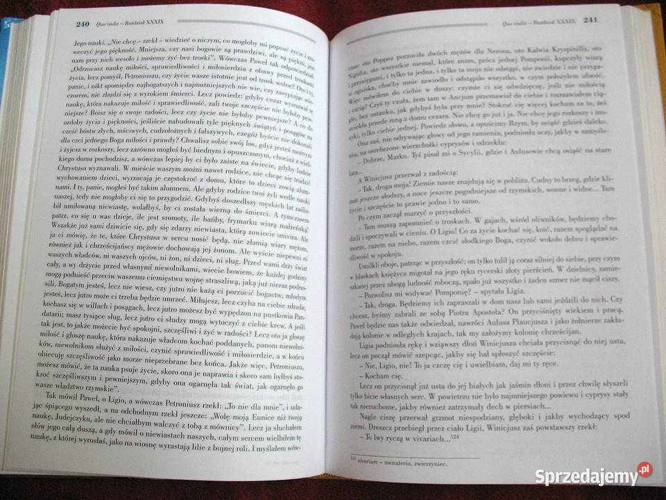 Quo Vadis Henryk Sienkiewicz książka polska Proza i poezja Siedlce