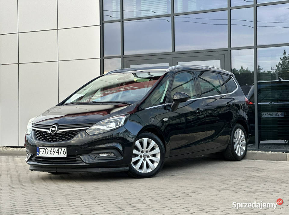 Opel Zafira 7 osób LIFT Ledy Navi Kamera Grzane kamera cofania Kąty Opolskie