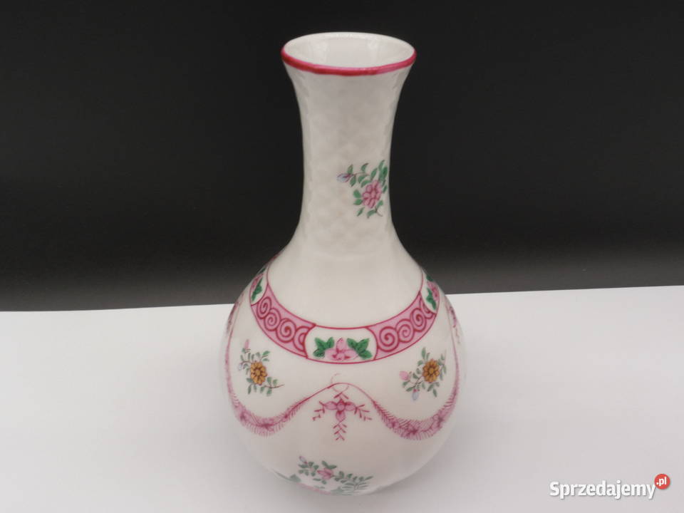 Piękny stary wazon porcelanowy Peony Lowestoft wielkopolskie Raszków sprzedam