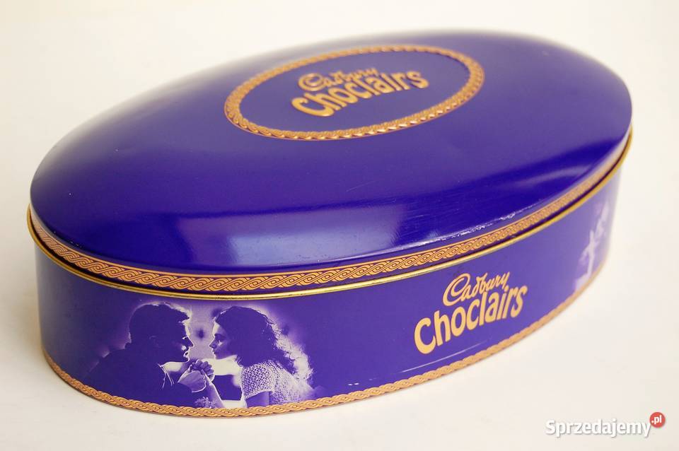 Stara puszka na cukierki Cadbury Choclairs Lublin