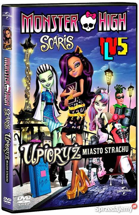 MONSTER HIGH UPIORYŻ MIASTO STRACHU Filmy Kalisz