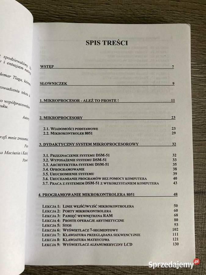 Książka Podstawy programowania mikrokontrolera Nisko