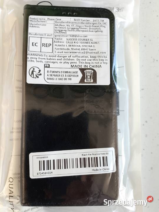 Realme Note 50 Piękne dedykowane etui wysokiej łódzkie Zgierz