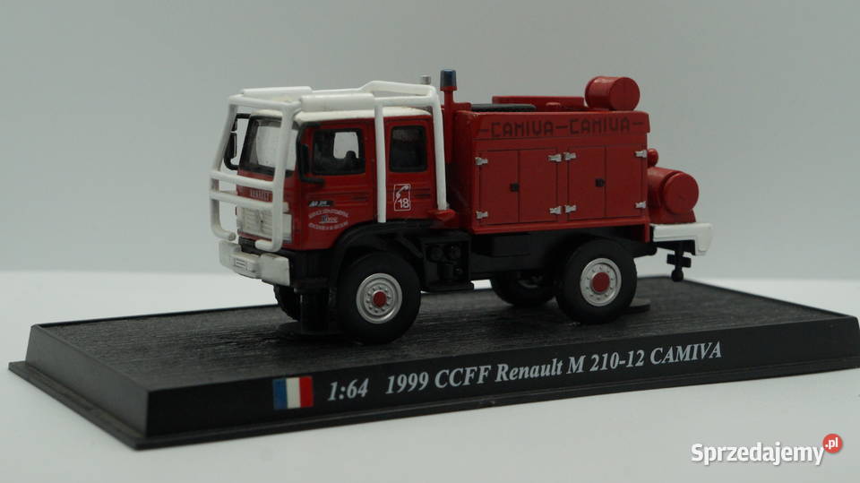 Samochód strażacki - Renault M210-12 CCFF (1:64) del Prado