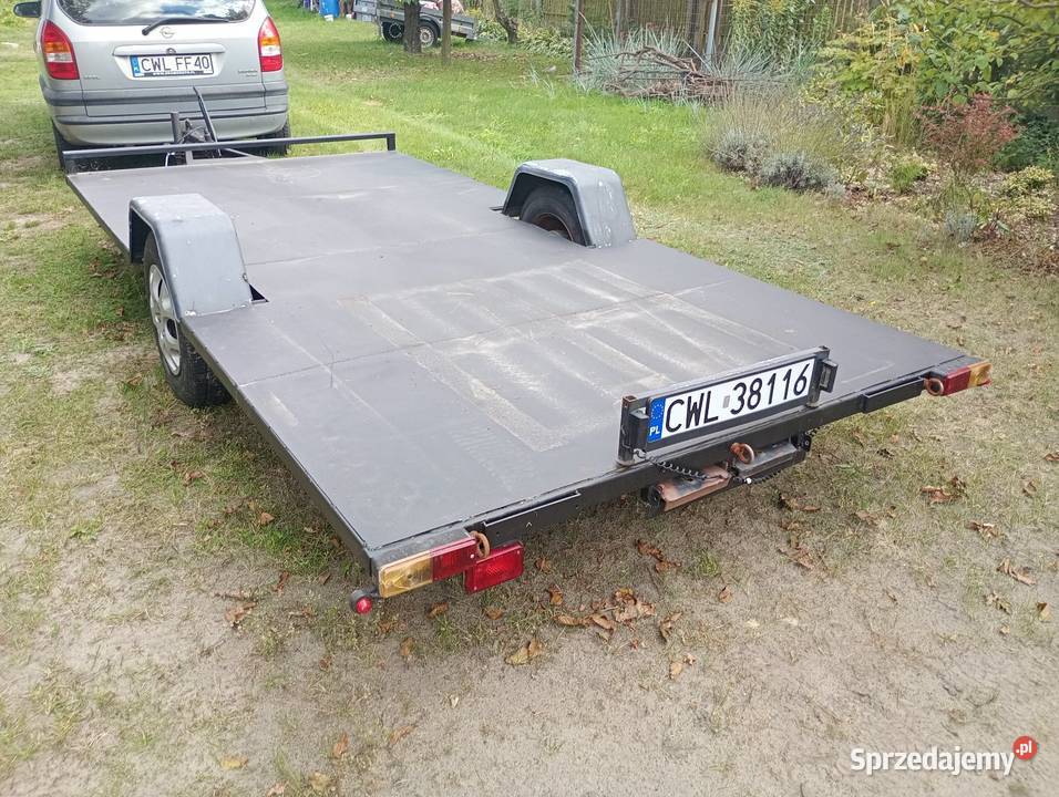 Przyczepka samochodowa laweta platforma Czerniewice