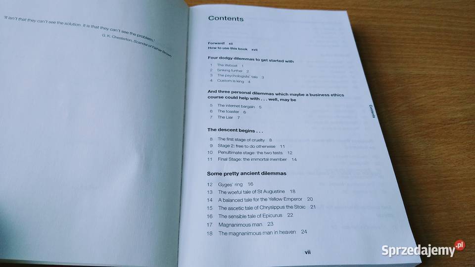 101 ethical dilemmas Martin Cohen 2004 Rok wydania 2004 pomorskie Gdańsk