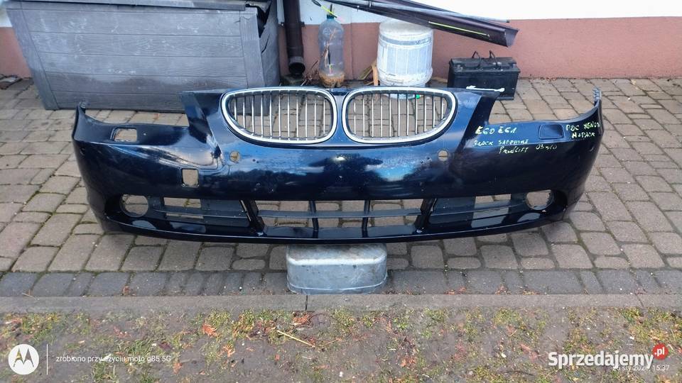 Zderzak przedni PDC Xenon BMW E60 E61 Lubin