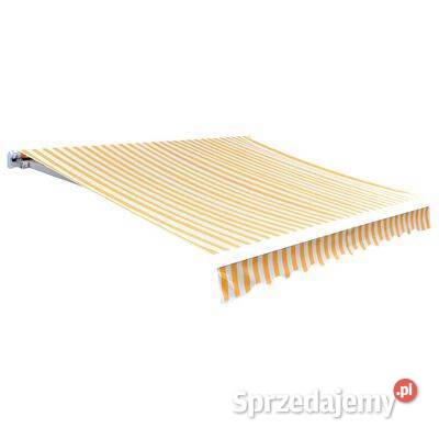 vidaXL Zadaszenie żółty słonecznikowy i biały Warszawa