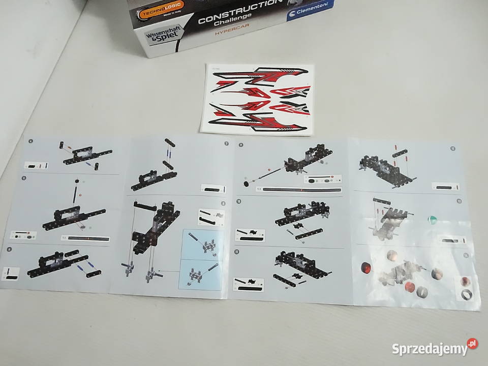 Klocki Clementoni Construction Challenge sprzedam