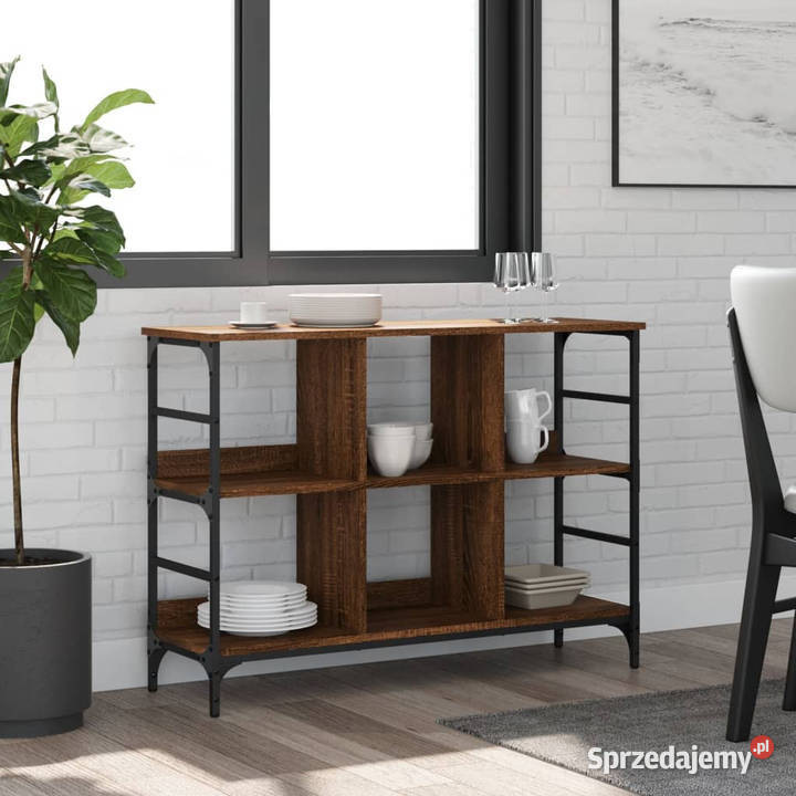 Szafka brązowy dąb 102x32x735 materiał Warszawa