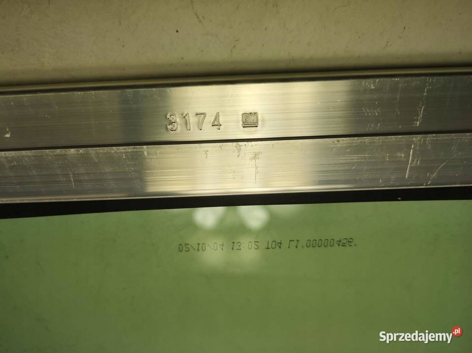 SZYBA DRZWI PRAWY TYŁ OPEL ASTRA H 20042014 Motoryzacja