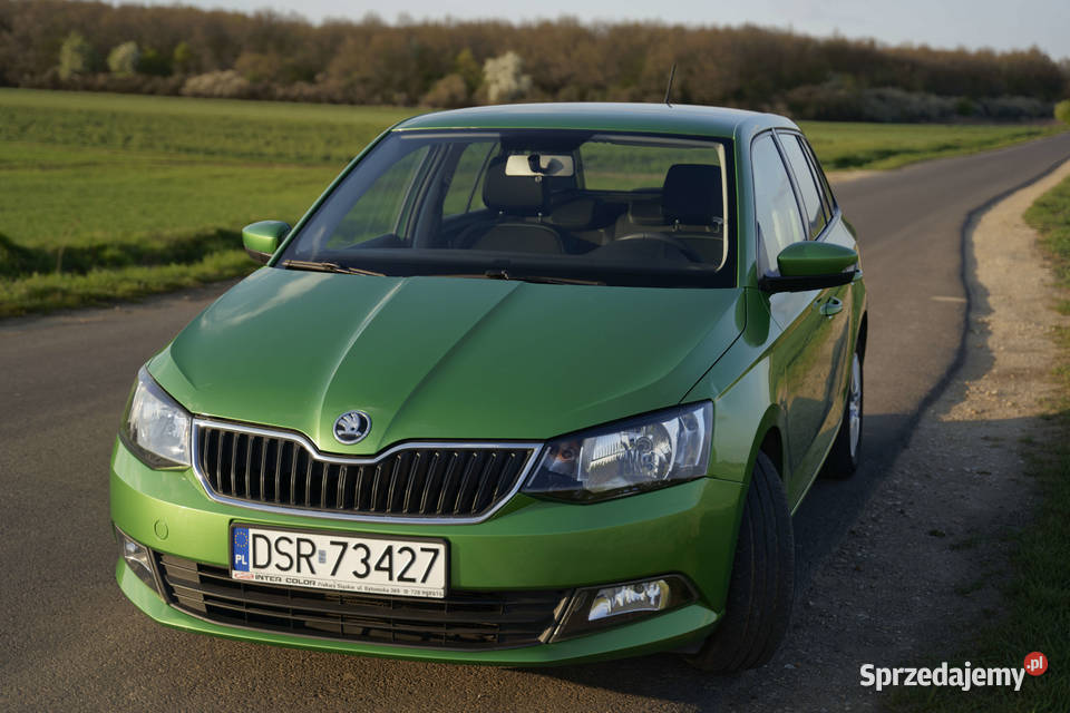Skoda Fabia 14 TDI 105 kombi pierwsza rej 2018 dolnośląskie Środa Śląska sprzedam