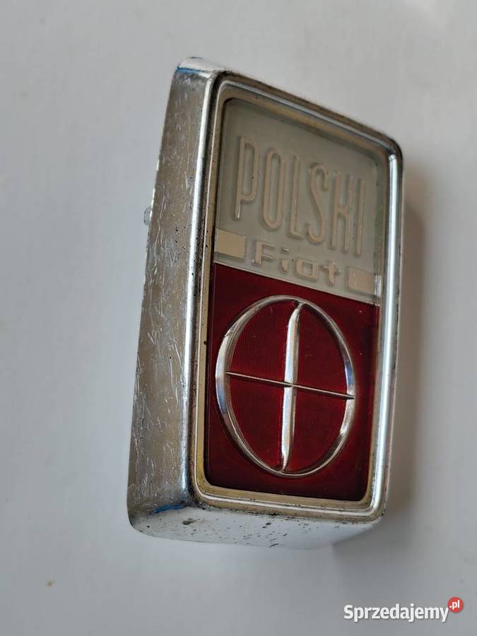 Plakietka Fiata Polskiego FSO 125 chrom Łódź