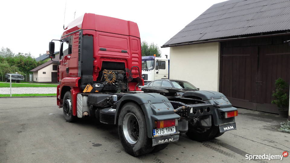 MAN TGA 18410 hydraulika stare tacho gotowy do czerwony podkarpackie