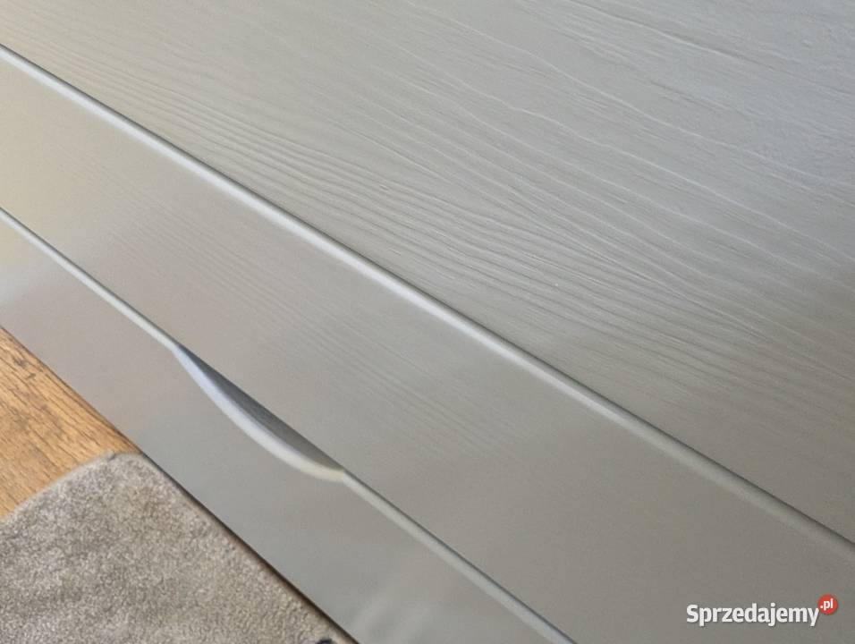 Łóżko dziecięce 160x80 szare drewno Piekary