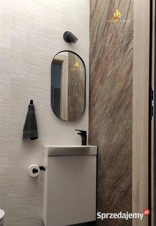 Fornir kamienny Copper aranżacja domu z Tapety