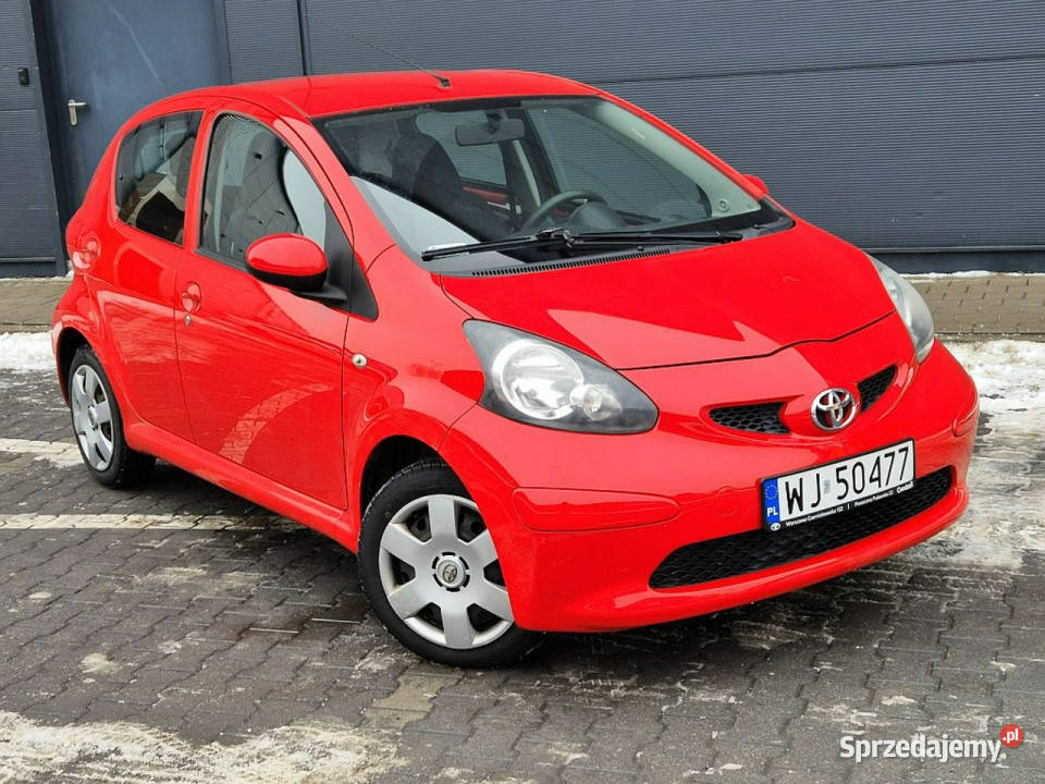 Toyota Aygo 10 GWARANCJA klimatyzacja serwisowany w ASO mazowieckie Warszawa