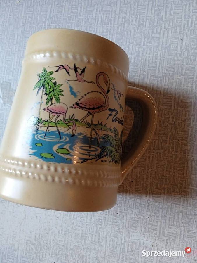 Ceramiczny malowany kufel Florida Koźminek