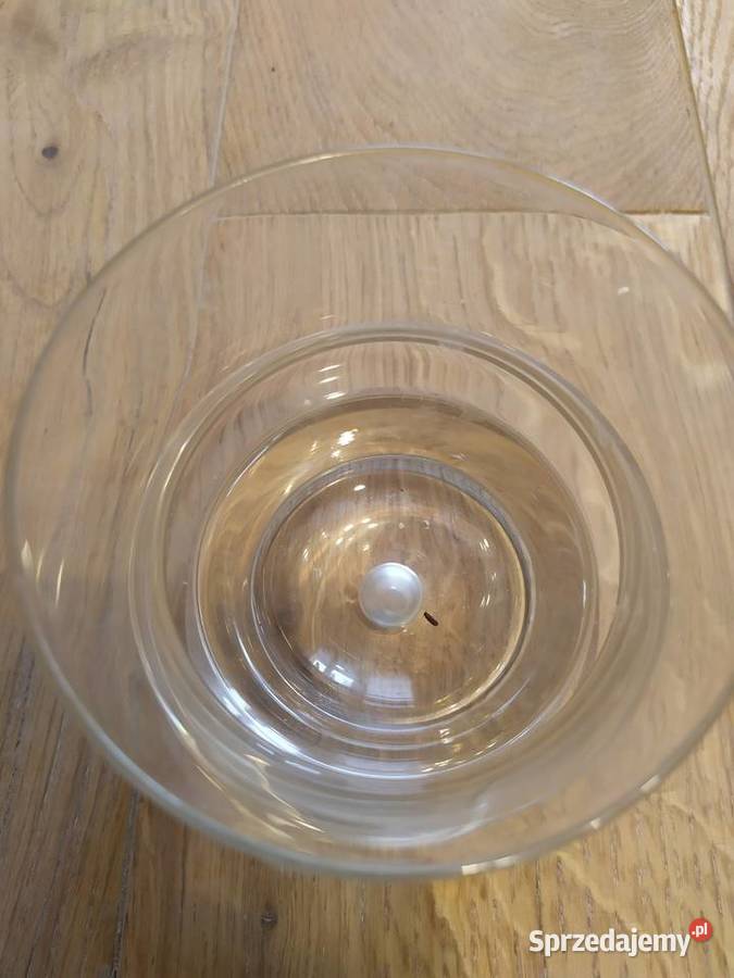 Cukiernica szklana pucharek do lodów PRL szkło podkarpackie Stalowa Wola