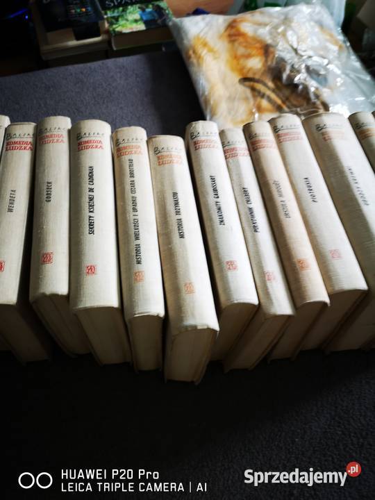 Honoriusz Balzac Komedia ludzka 15 tomów twarda Jaworzno