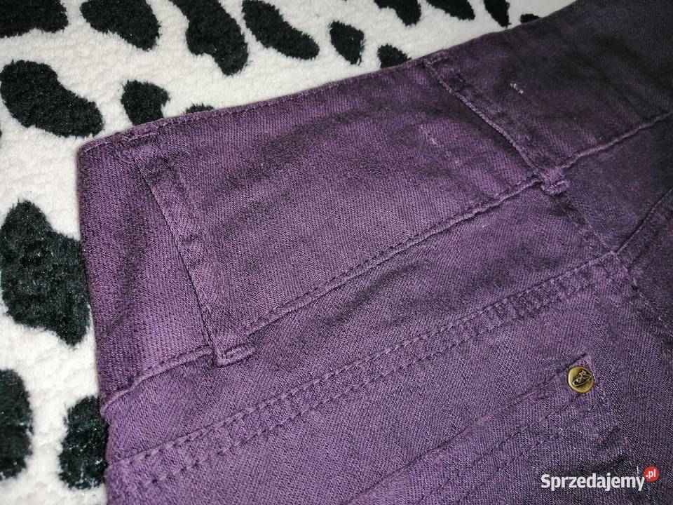 BERSHKA spodnie jeansowe dżinsy zwężane rurki Rozmiar 34(XS) Spodnie Leszno sprzedam
