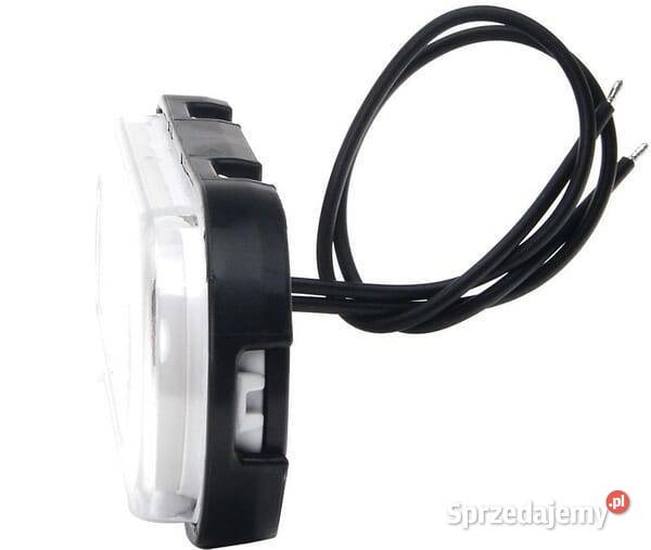 Lampa obrysowa LED prostokątna 1224V 124x49x20 Kamionna