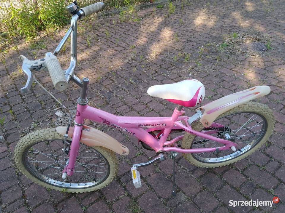 Rower dziecięcy Crazy Daisy koła 20 różowy stalowa Mińsk Mazowiecki sprzedam