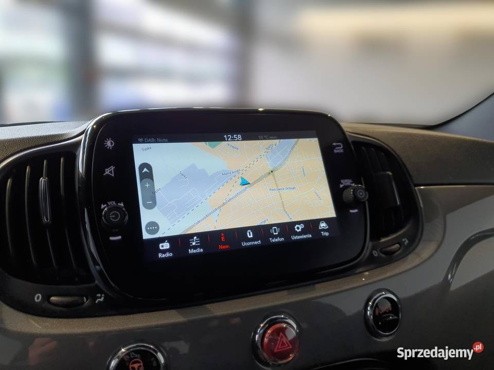 FIAT 500C 10 Hybrid Dolcevita Cabriolet 70 czujnik deszczu 500