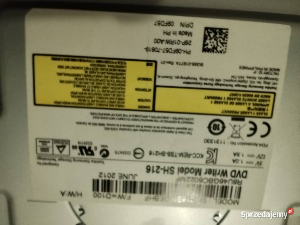 DVD RW wewnętrzny Kościerzyna
