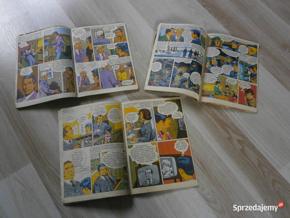Gdzie jest jasnowłosa komiks 1978 seria 3 Łódź sprzedam