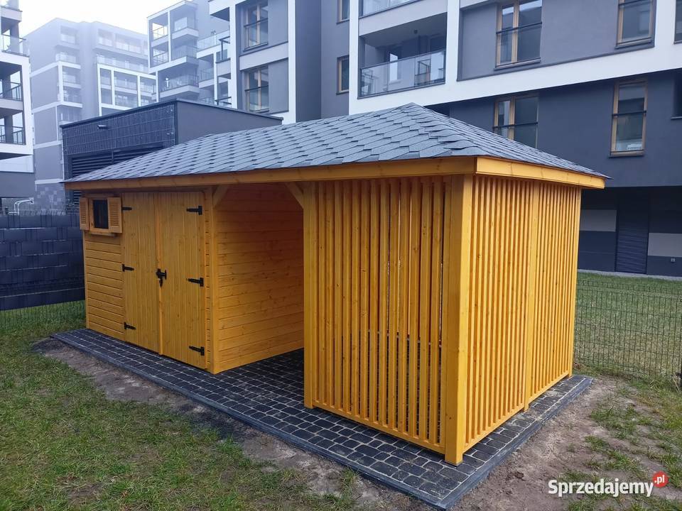 Domek narzędziowy 3x6 Altana Ogrodowa Drewutnia Częstochowa