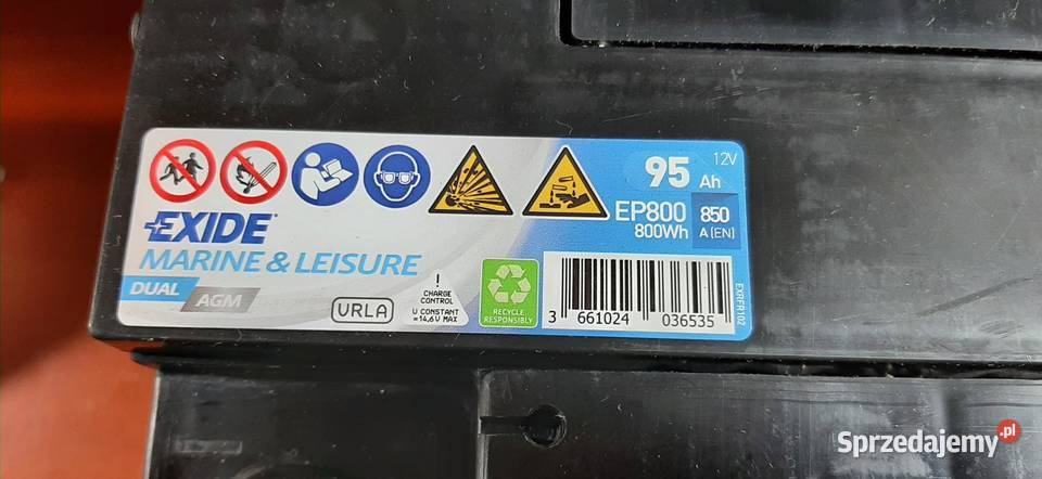 akumulator AGM 95Ah 850EN 062024 EXIDE Mysłowice