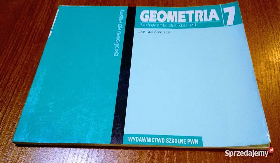 Geometria 7 podręcznik klas VII książka pomorskie Gdańsk