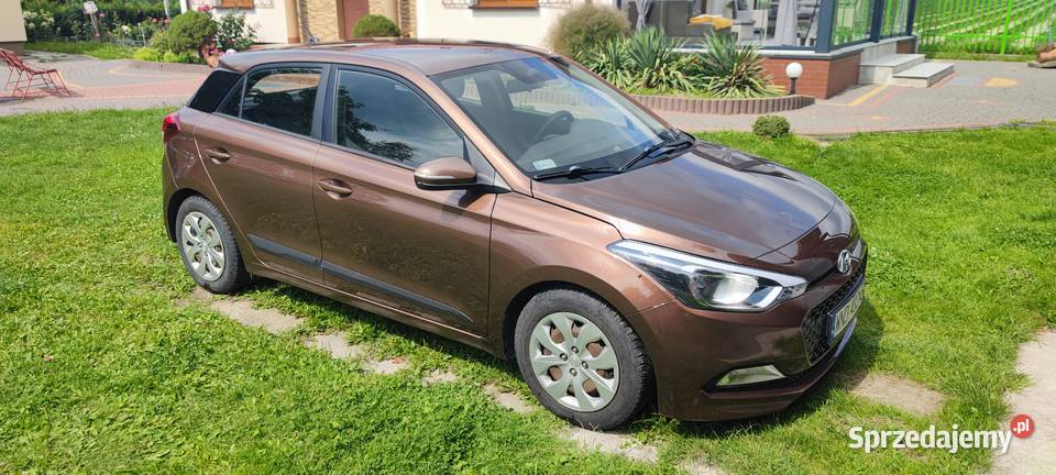 Hyundai i20 2015r GAZ HAK 85KM Nieborzyn