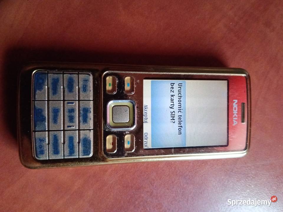 Nokia 6300 Sapphire gold simlock Radomsko