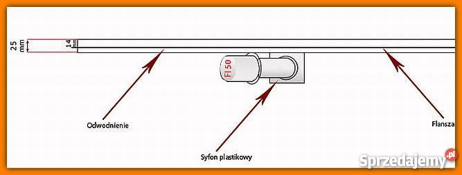 R700Cover ROSZAN odpływ liniowy L70 Hydraulika i armatura Dąbrowa Tarnowska