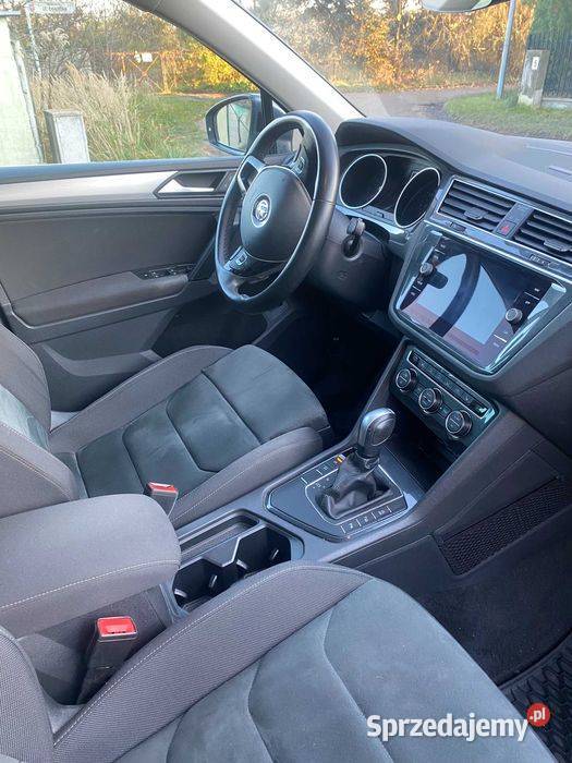 VW TIGUAN 15 TSI DSG 2019 64000 polski salon 1498cm3 Tiguan Mosina