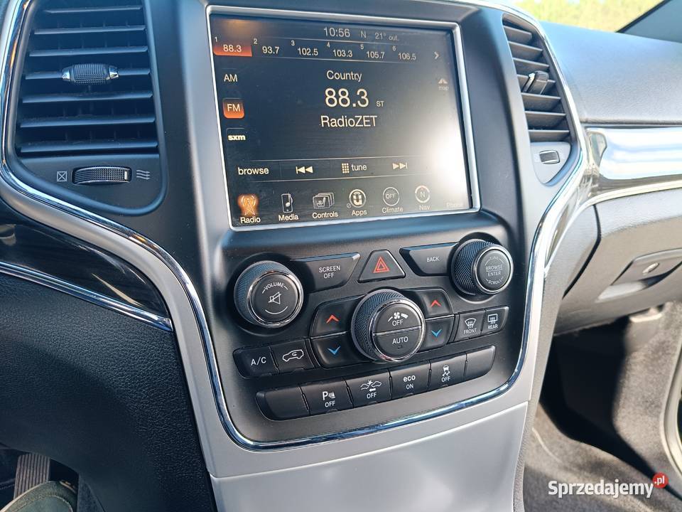 Jeep Grand Cherokee Summit Hight Autilude Rok produkcji 2015