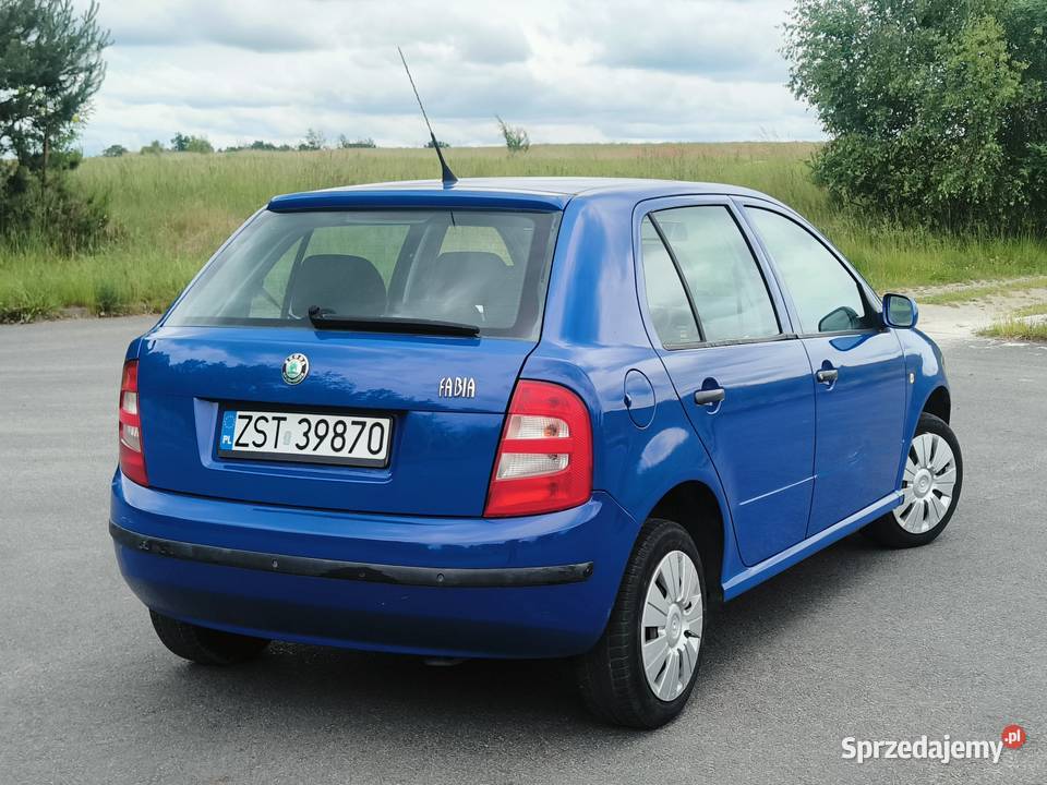 Skoda Fabia zarw gaz LPG ważne opłaty sprawna poduszka powietrzna Fabia zachodniopomorskie Gryfino
